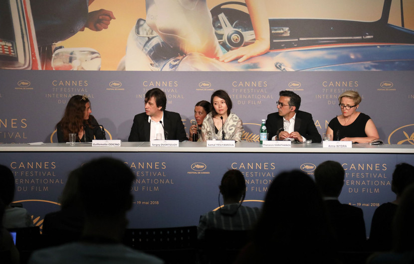 Team of the film Ayka © François Silvestre De Sacy /FDC