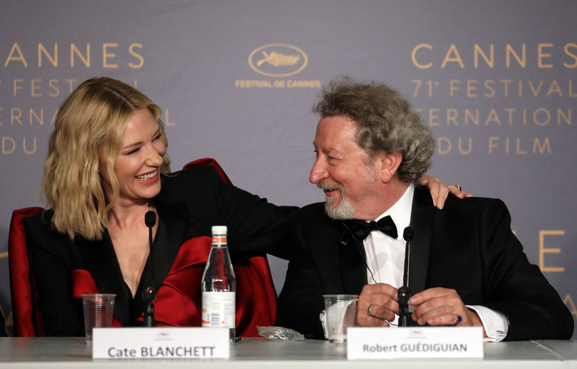 Cate Blanchett et Robert Guédiguian - Members of the Feature Films Jury © François Silvestre De Sacy /FDC