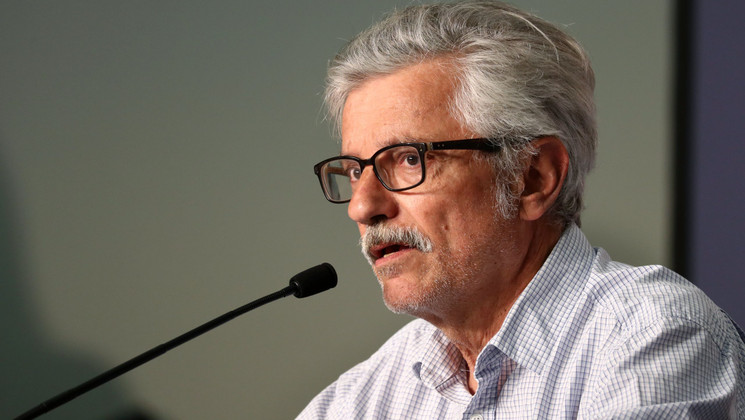 Gerard Lefort, conférence de presse de - Le Livre D'Image © Tristan Fewings/Getty Images