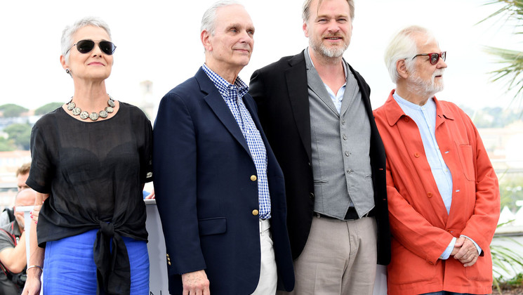 Katharina Kubrick, Keir Dullea, Christopher Nolan, Jan Harlan © Dominique Charriau/Getty Images