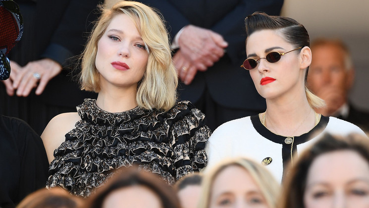 Léa Seydoux,  Kristen Stewart © Dominique Charriau/Getty Images