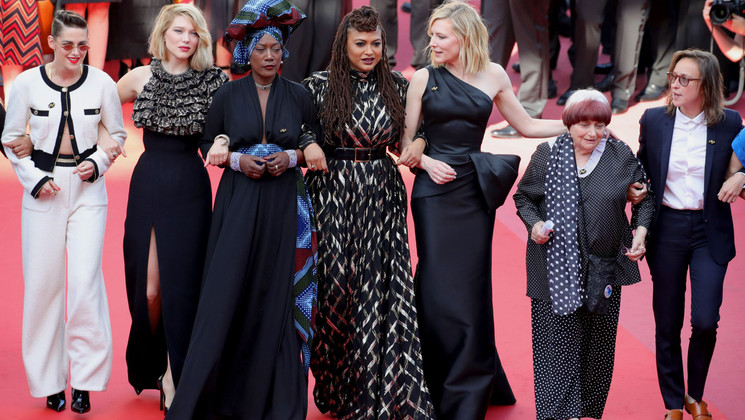 Kristen Stewart, Léa Seydoux, Khadja Nin,  Ava DuVernay, Cate Blanchett, Agnès Varda, Céline Sciamma © Andreas Rentz/Getty Images