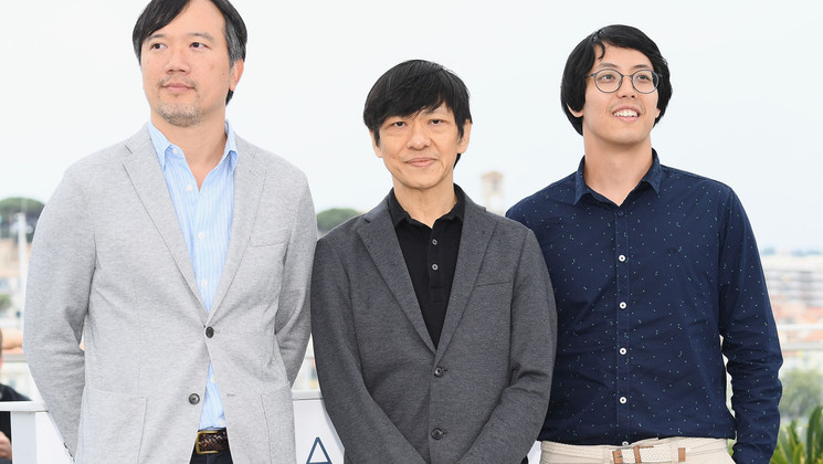 Aditya Assarat, Wisit Sasanatieng and Chulayarnnon Siriphol - 10 Years Thailand © Dominique Charriau/Getty Images