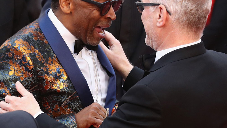 Thierry Frémaux et Spike Lee - BlacKkKlansman © Tristan Fewings/Getty Images