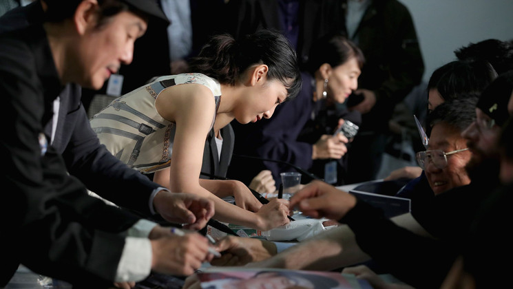 Lily Franky, Sakura Andô - Manbiki kazoku (Une affaire de famille) © Andreas Rentz/Getty Images