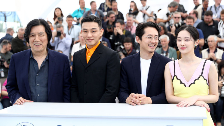 Team of the film  Burning © John Phillips/Getty Images