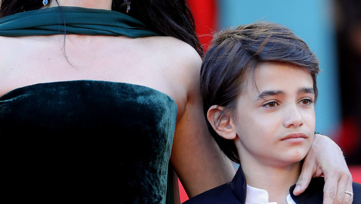 Nadine Labaki et  Zain Alrafeea - Capharnaüm © Vittorio Zunino Celotto/Getty Images