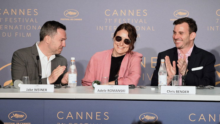Jake Weiner, Adele Romanski, Chris Bender - Under the Silver Lake © Nicholas Hunt/Getty Images
