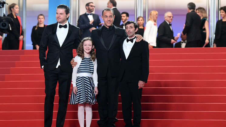 Edoardo Pesce, Matteo Garrone, Alida Baldari Calabria, Marcello Fonte - Dogman © Pascal Le Segretain/Getty Images