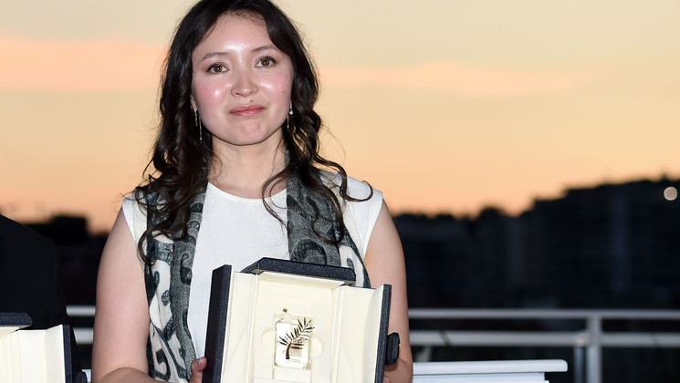 Samal Yeslyamova - Prix d'interprétation féminine - Ayka © Dominique Charriau/Getty Images