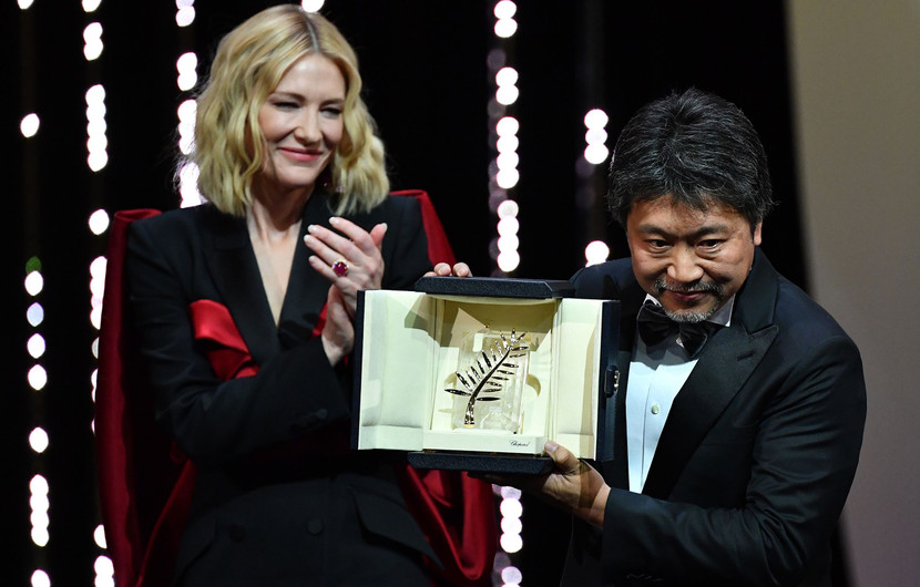 Hirokazu Kore Eda - Palme d'or - Manbiki Kazoku  (Une Affaire de famille), avec Cate Blanchett © Alberto Pizzoli/AFP
