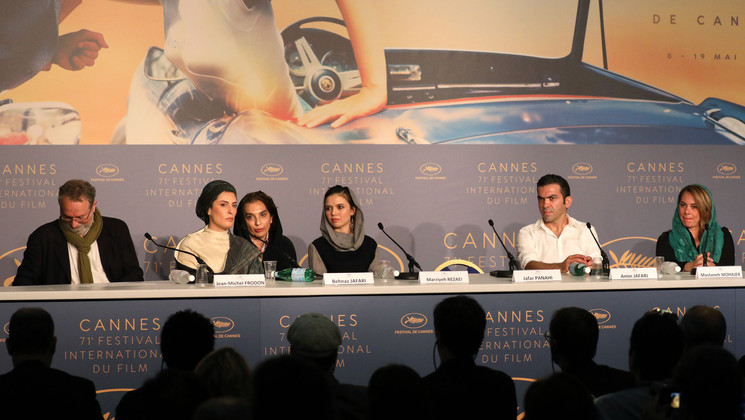 Team of the film Se Rokh  (Three Faces) © Mathilde Petit /FDC