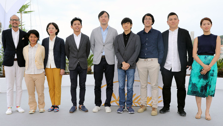 Team of the film 10 Years Thailand © Mathilde Petit /FDC