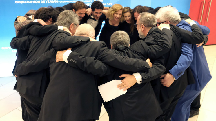 Équipe du film El Ángel (L’Ange) © Mathilde Petit / FDC