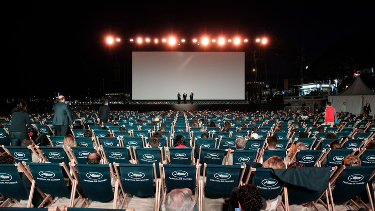 Screening of Le Départ (The Departure) - Jerzy Skolimowski © Mathilde Petit /FDC