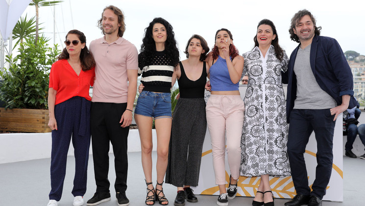 Équipe du film Mon tissu préféré © Mathilde Petit /FDC