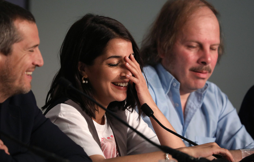 Guillaume Canet, Leïla Bekhti, Philippe Katerine - Le Grand Bain © Mathilde Petit /FDC