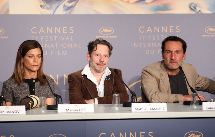 Marina Foïs, Mathieu Amalric, Gilles Lellouche - Le Grand Bain © Mathilde Petit /FDC