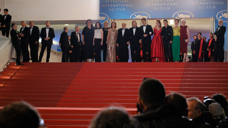 Équipe du film The House that Jack Built © Mathilde Petit /FDC