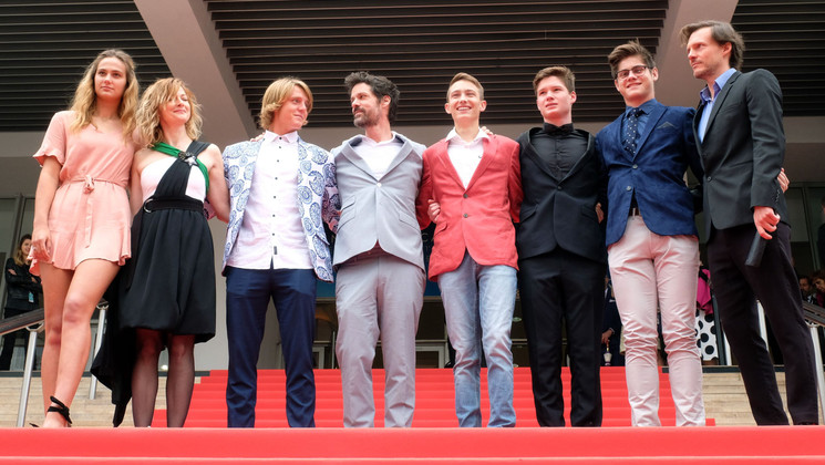 Équipe du film Die Stropers (Les Moisonneurs) © Mathilde Petit /FDC