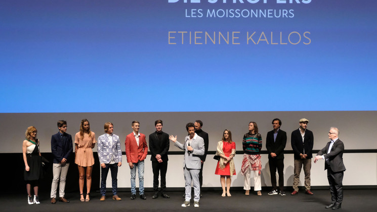 Team of the film Die Stropers (The Harvesters) © Mathilde Petit /FDC