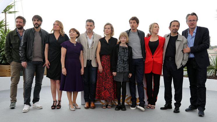 Équipe du film Les Chatouilles © Mathilde Petit /FDC