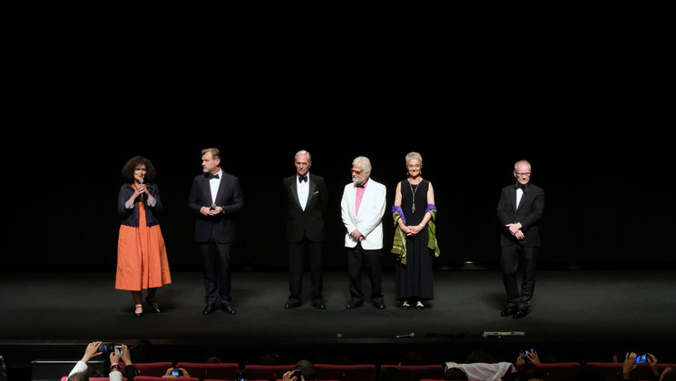 Projection de 2001: A Space Odyssey (2001 : L’Odyssée de l’espace) en présence de Christopher Nolan, Keir Dullea, Jan Harlan, Katharina Kubrick © Mathilde Petit /FDC