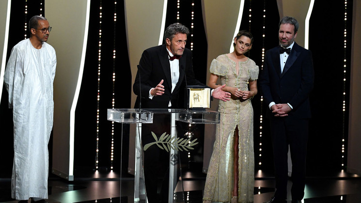 Pawel Pawlikowski - Prix de la mise en scène - Zimna Wojna (Cold War), avec Abderrahmane Sissako, Kristen Stewart et Denis Villeneuve © Alberto Pizzoli/AFP