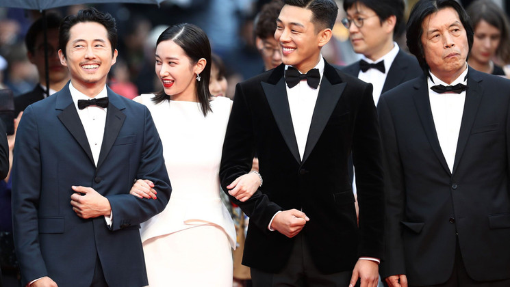 Team of the film - Burning © John Phillips/Getty Images