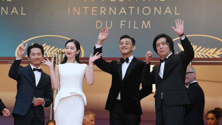 Équipe du film - Burning © Pascal Le Segretain/Getty Images