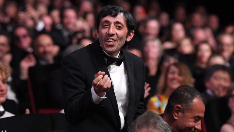 Marcello Fonte, prix d'interprétation masculine pour son rôle dans Dogman © P. Le Segretain/Getty Images