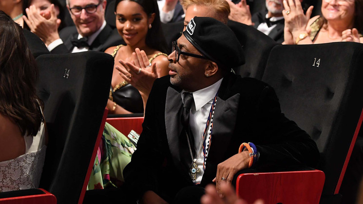 Spike Lee - Grand Prix pour 'BlacKkKlansman' © P. Le Segretain/Getty Images
