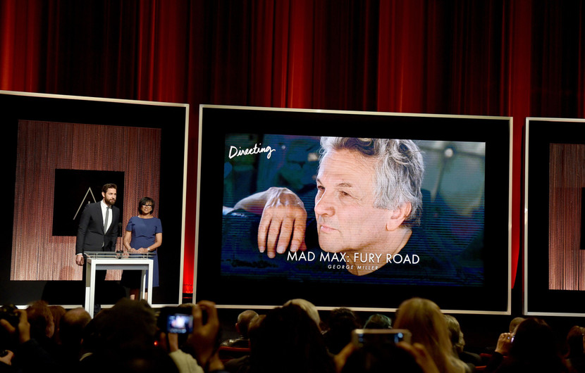 George Miller est dix fois nominé aux Oscars 2016, notamment pour le Meilleur Film et pour le Meilleur Réalisateur © Kevin Winter / Getty Images / AFP