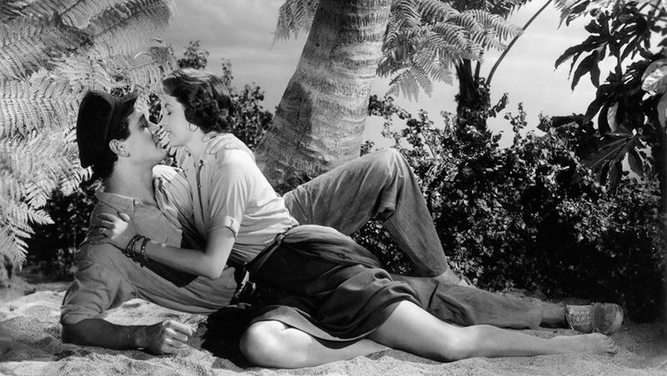 Cyd Charisse, Rock Hudson, 1958 - (Twilight for the Gods / Universal) The Kobal Collection