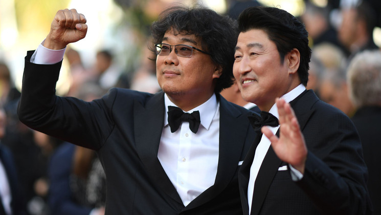 Bong Joon Ho, Kang Ho Song - Gisaengchung (Parasite) © Loic Venance / AFP