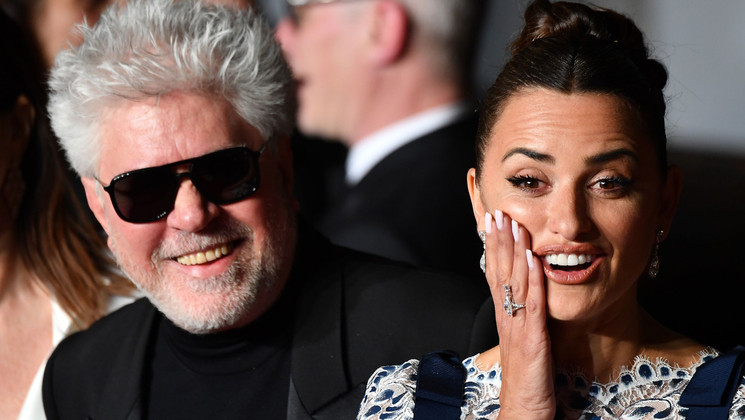 Pedro Almodóvar, Penélope Cruz - Dolor y Gloria  (Pain and Glory) © Alberto Pizzoli / AFP
