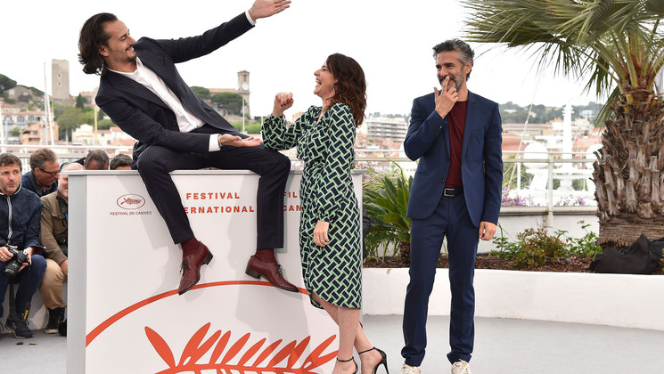 Leonardo Sbaraglia, Nora Navas, Asier Etxeandia - Dolor Y Gloria (Douleur et Gloire) © Dominique Charriau / Getty Images