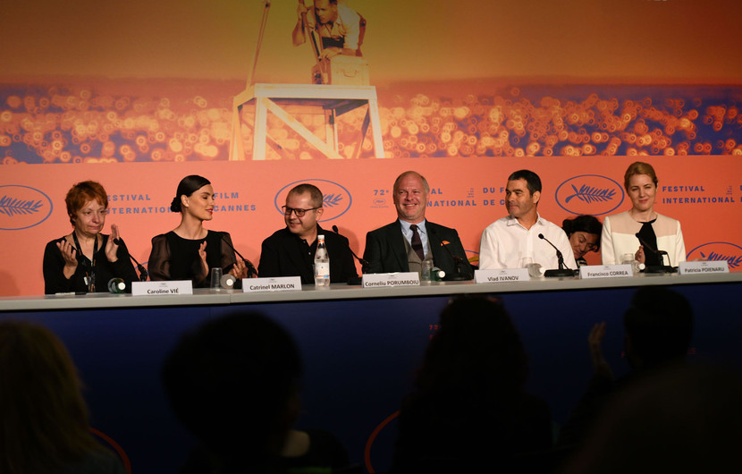 Team of the movie La Gomera (The Whistlers) © Déborah Néris / FDC