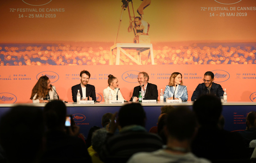 Team of the movie Roubaix, une lumière (Oh Mercy!) by Arnaud Desplechin © Déborah Néris / FDC