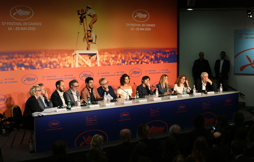 Team of the movie Il Traditore (The Traitor) by Marco Bellocchio © Déborah Néris / FDC