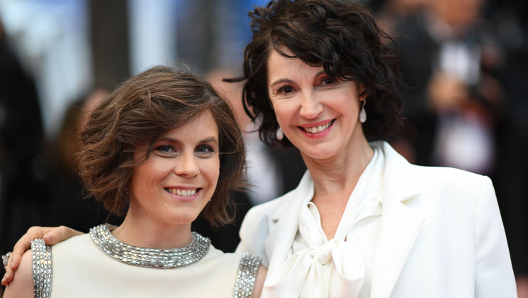 Eléa Gobbé-Mévellec, Zabou Breitman -Les Hirondelles de Kaboul ( The Swallows of Kabul ) © Loïc Venance /AFP