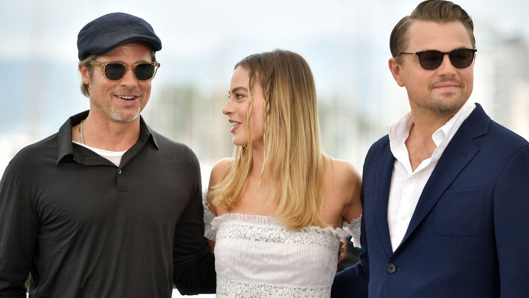 Brad Pitt, Margot Robbie, Leonardo DiCaprio - Once Upon a Time... in Hollywood © Matt Winkelmeyer  / Getty Images