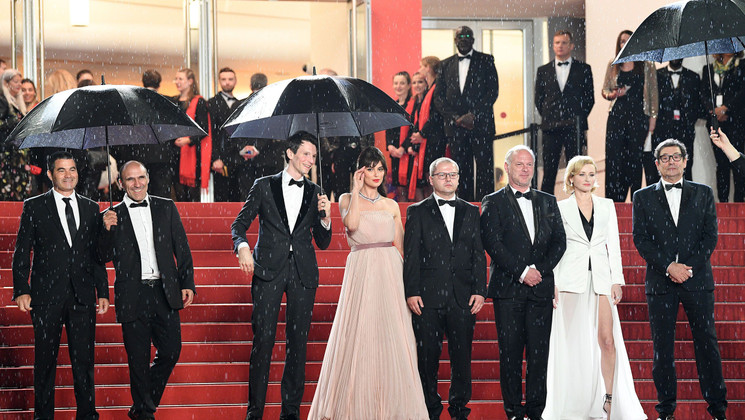 Equipe du film La Gomera ( Les Siffleurs ) © Daniele Venturelli / Getty Images