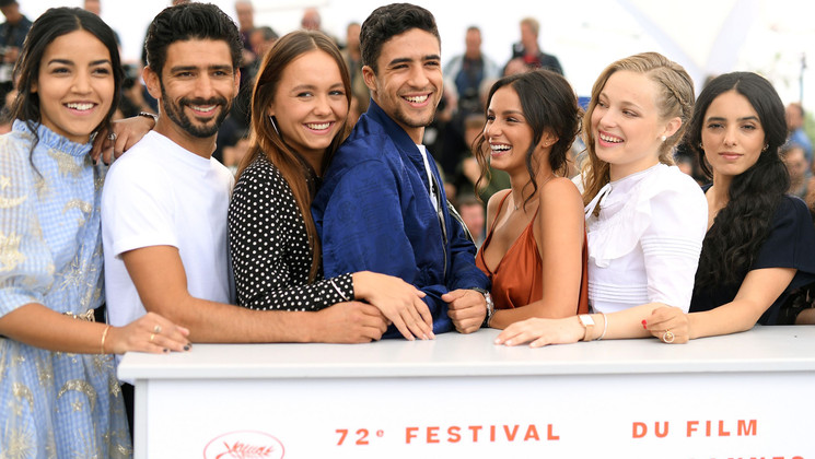 Dany Martial, Salim Kechiouche, Lou Luttiau, Shain Boumedine, Meleinda Elasfour, Marie Bernard, Hafsia Herzi - Mektoub My Love : Intermezzo © Pascal Le Segretain  / Getty Images