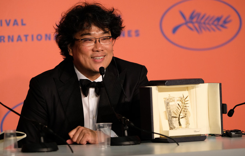 Bong Joon Ho - Parasite, Palme d'Or © Mathilde Petit / FDC
