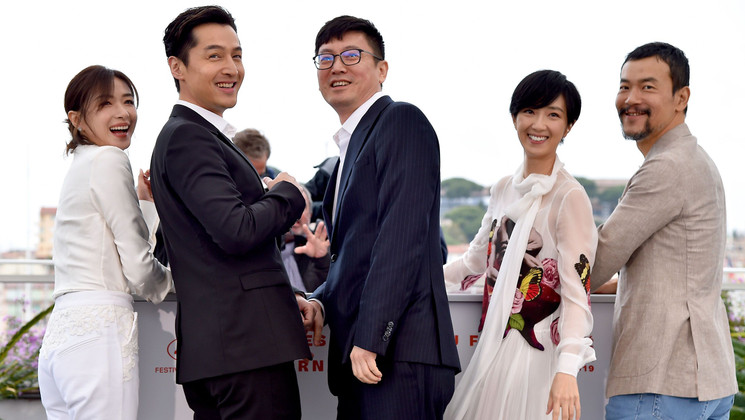 Team of the movie Nan Fang Che Zhan De Ju Hui ( The Wild Goose Lake ) © Dominique Charriau / Getty Images