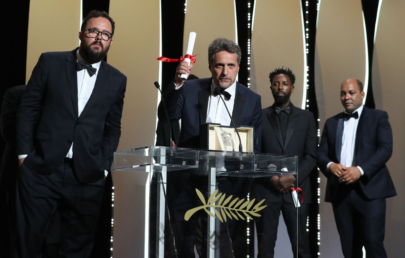 Juliano Dornelles et Kleber Mendonça Filho - Bacurau, Prix du Jury Ex Aequo © Valery Hache / AFP
