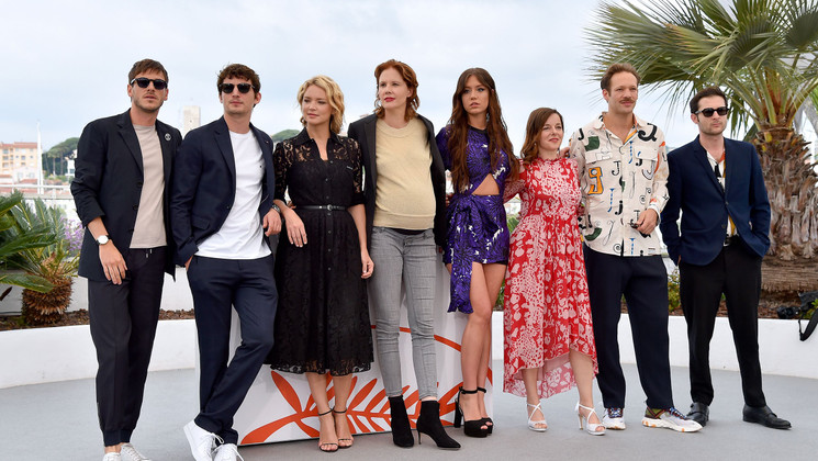 Gaspard Ulliel, Niels Schneider, Virginie Efira, Justine Triet, Adèle Exarchopoulos, Laure Calamy, Paul Hamy, Arthur Harari - Sibyl © Dominique Charriau / Getty Images