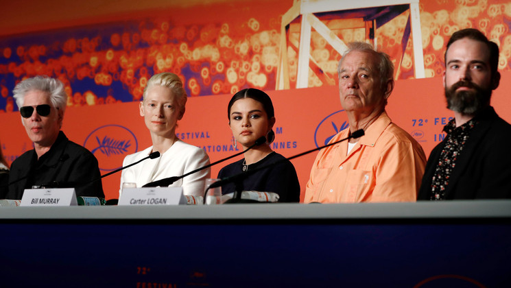 Jim Jarmusch, Tilda Swinton, Selena Gomez, Bill Murray, Carter Logan - Equipe du film The Dead Don't Die © John Phillips / Getty Images
