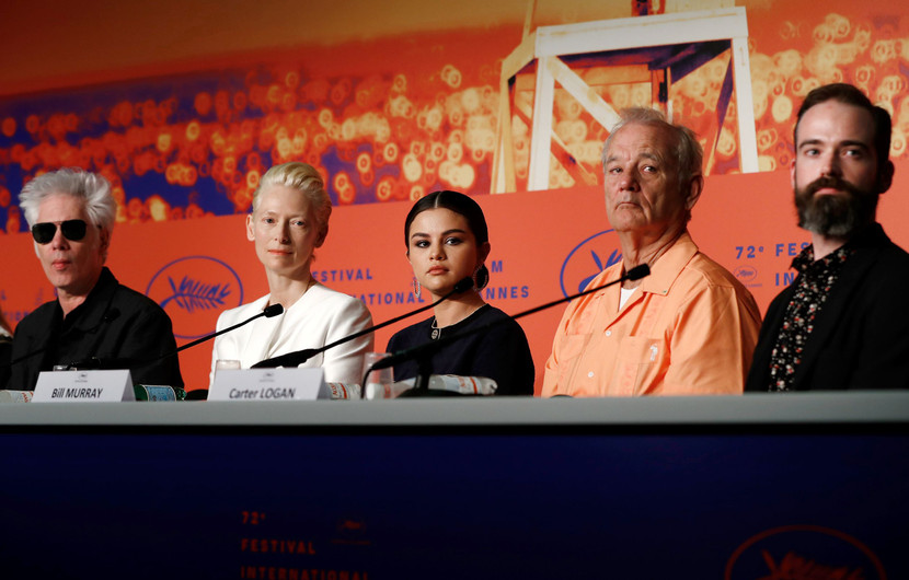 Jim Jarmusch, Tilda Swinton, Selena Gomez, Bill Murray, Carter Logan -Team of the movie The Dead Don't Die © John Phillips / Getty Images